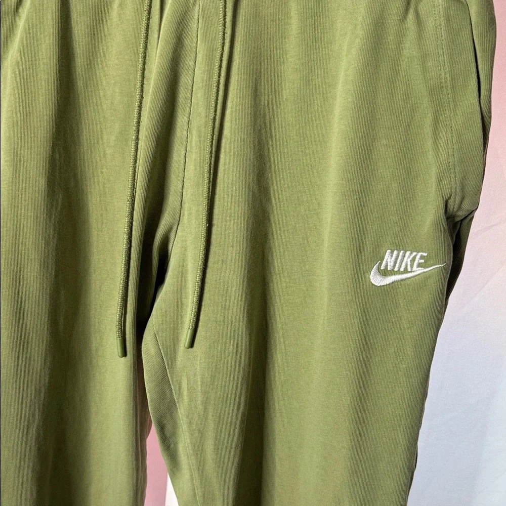 Nike Olive Green Track Pants - Picture 2 of 3